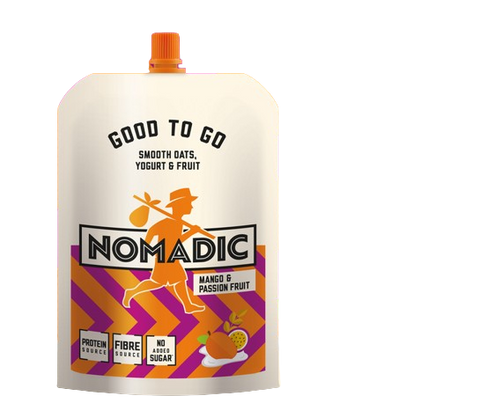 Nomadic Good to Go Fruit & Yogurt Pouch. Mango & Passionfruit