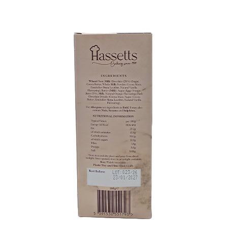 Hassetts Chocolate Orange Cookie