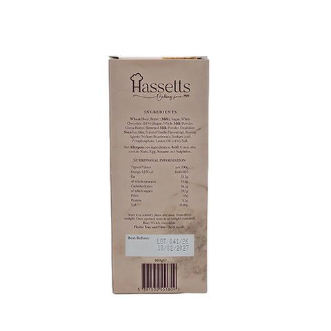 Hassetts Lemon & White Chocolate Cookie
