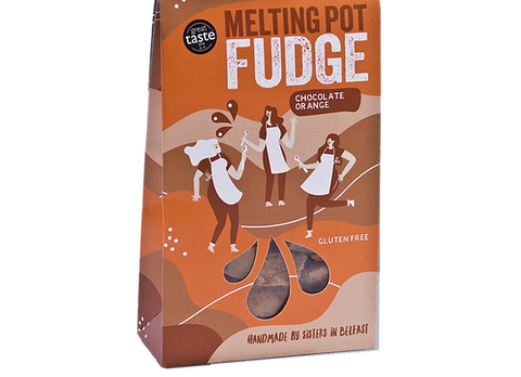 Melting Pot Fudge: Chocolate Orange 150g Gift Pack