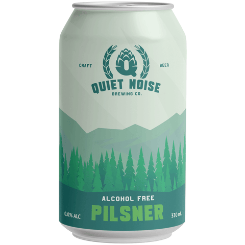 Quiet Noise Alcohol Free Pilsner 330ml