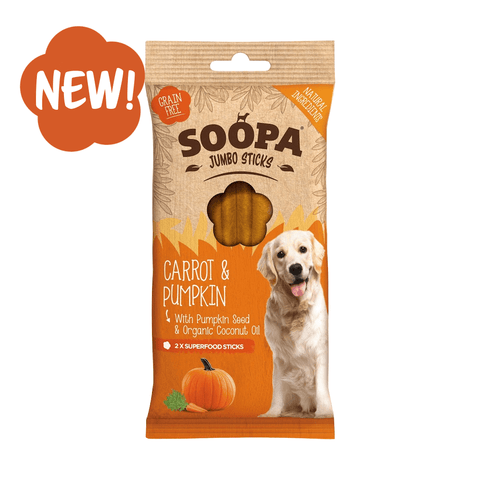 Soopa Healthy Dog Treats Carrot & Pumpkin 170g