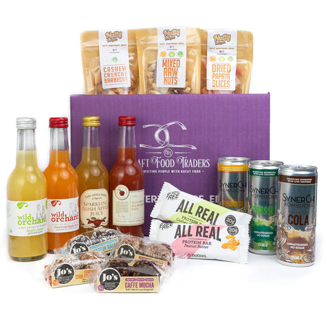 Variety Box. Healthy Drinks & Snacks