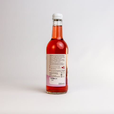 Synerchi Raspberry SynerChi Raspberry Rosehip: Refreshing Kombucha Drink - Craft Food Traders