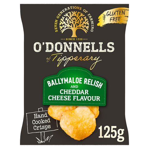 O'Donnells Crisps: Ballymaloe Relish & Cheddar Cheese
