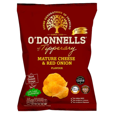 O'Donnells Crisps: Cheese & Onion