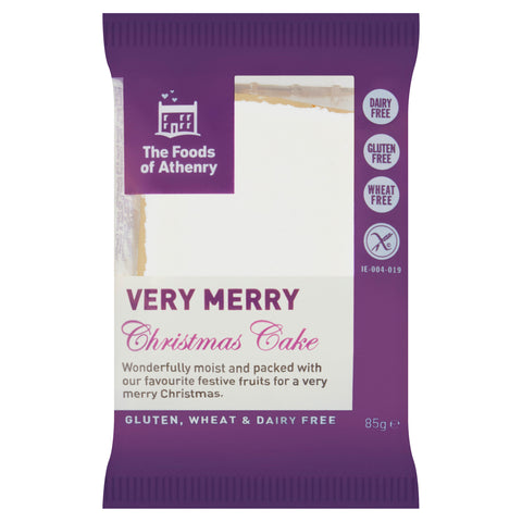 Gluten Free Christmas Cake Slice "Very Merry" Foods of Athenry