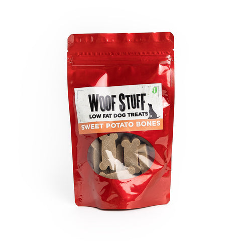 Woof Stuff Dog Treats: Sweet Potato Bones (Low Fat)