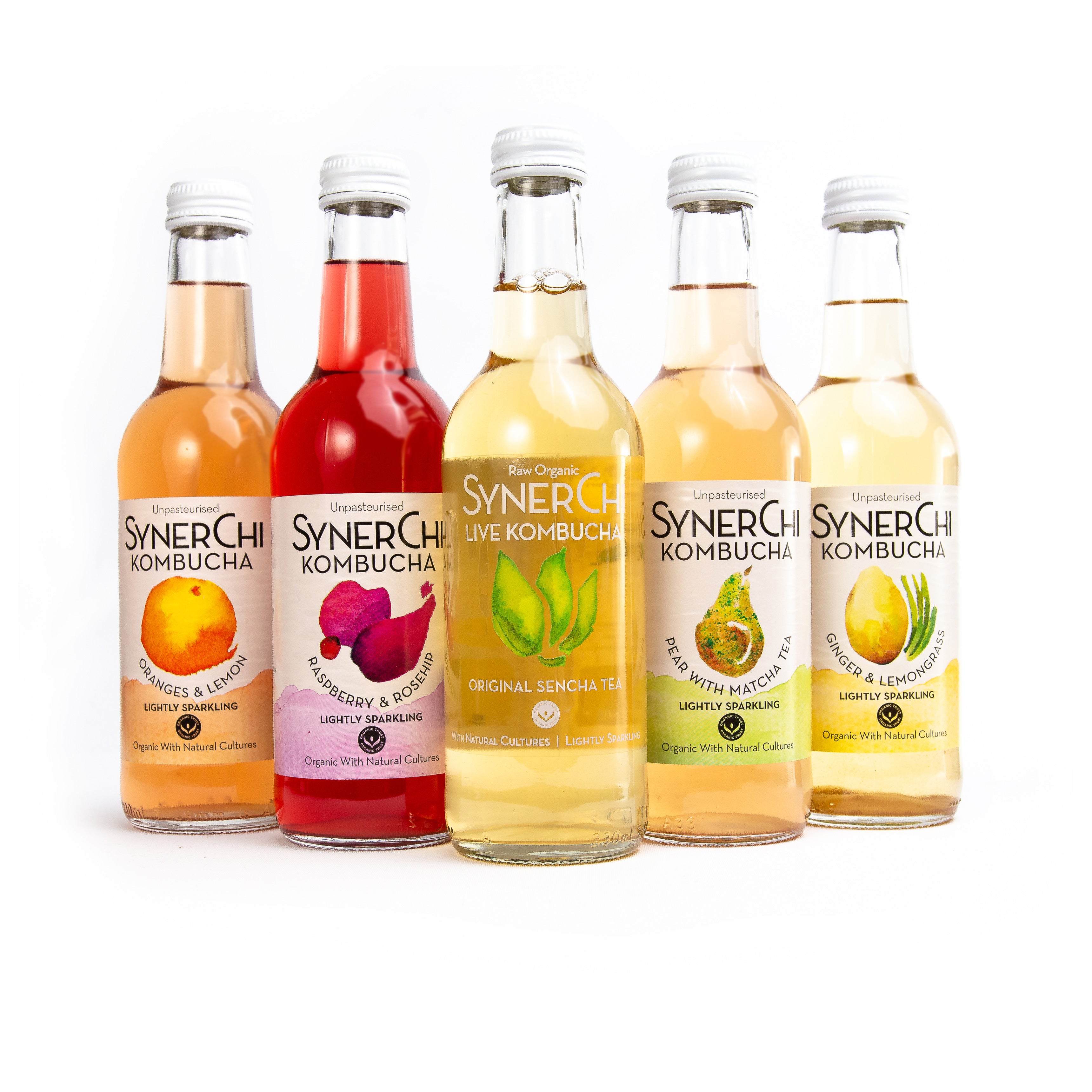 Best Organic Kombucha Drinks in Ireland Mixed Case | Synerchi - Craft ...