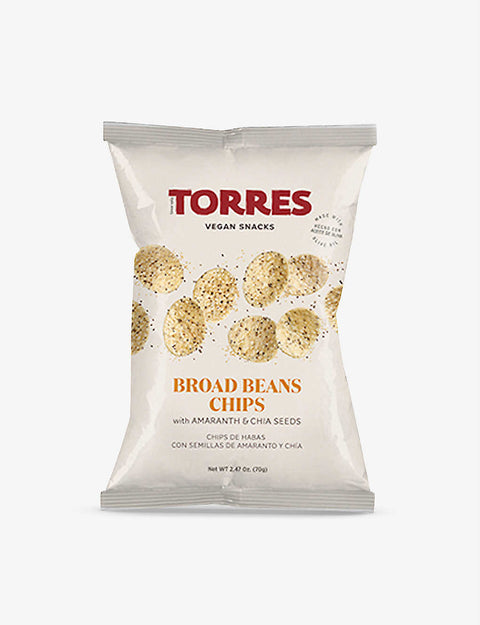 Torres Broad Bean Chips with Amaranth & Chia Seeds